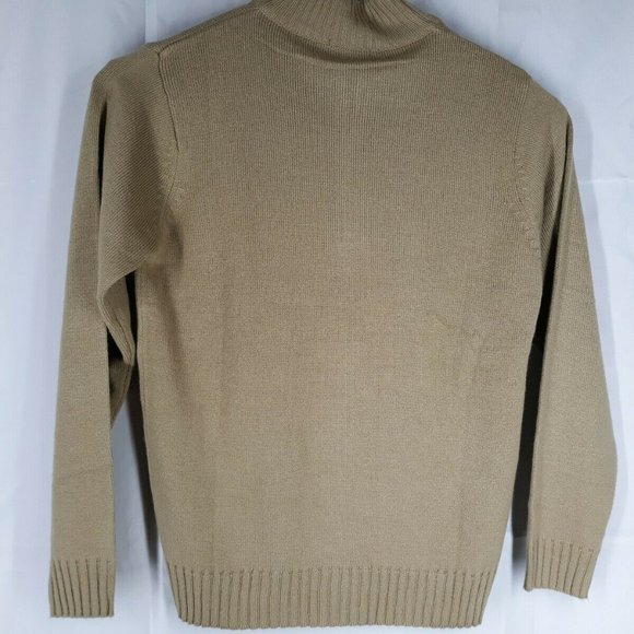 Greenland Mens Sweater 1/4 zip Pullover L Wool - Picture 6 of 6